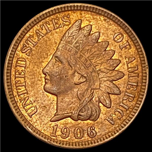1906 Indian Head Cent CLOSELY UNCIRCULATED CLOSELY UNCIRCULATED
