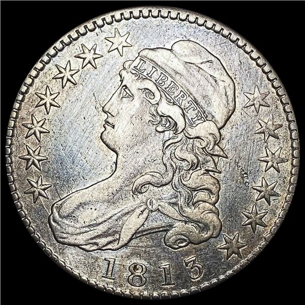 1813 Capped Bust Half Dollar NEARLY UNCIRCULATED NEARLY UNCIRCULATED