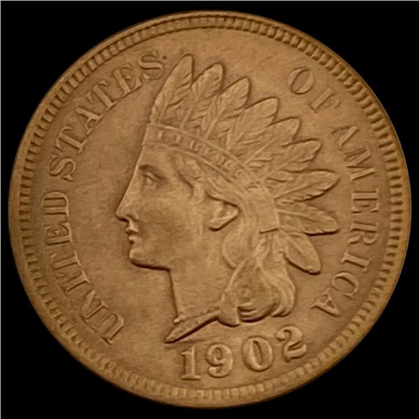 1902 Indian Head Cent GEM BU GEM BU
