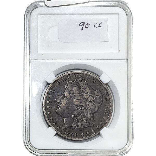 1890-CC Morgan Silver Dollar Fine