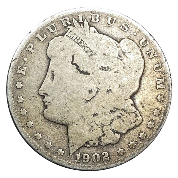 1902-S Morgan Silver Dollar Avg Circ