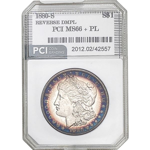 1880-S Morgan Silver Dollar PCI MS66+ PL