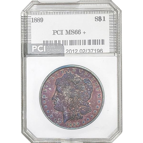 1889 Morgan Silver Dollar PCI MS66+