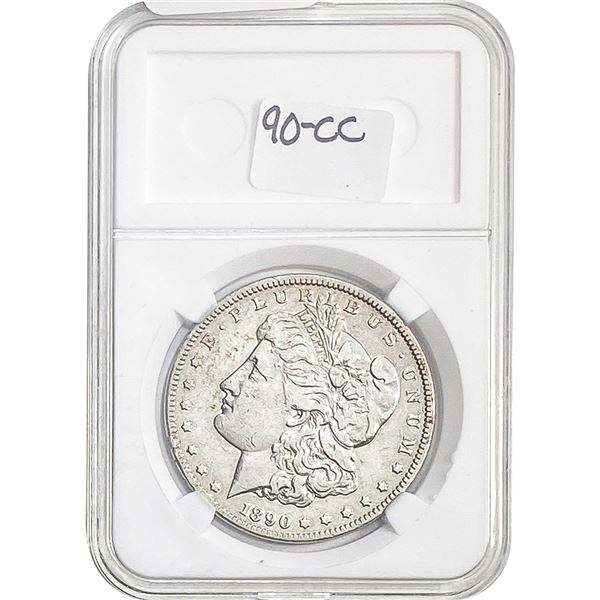 1890-CC Morgan Silver Dollar Fine