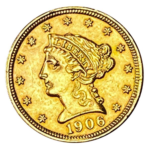 1906 $2.50 Gold Quarter Eagle HIGH GRADE