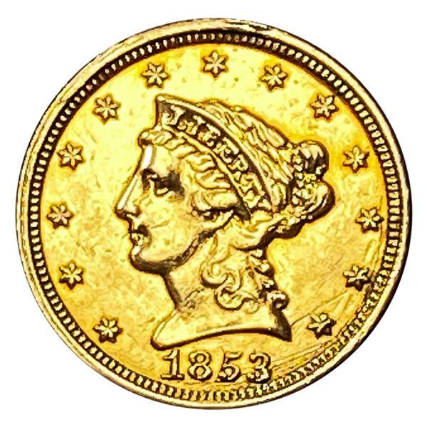 1853 $2.50 Gold Quarter Eagle HIGH GRADE