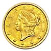 1853 Rare Gold Dollar AU+