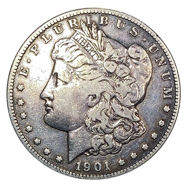 1901-S Morgan Silver Dollar Fine