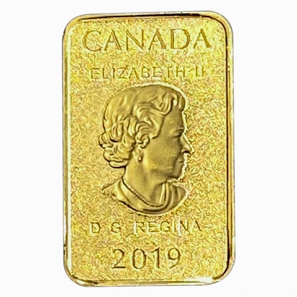 2019 Canada 1/10oz Gold Bar