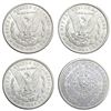 Image 3 : 1878-1961 GEM BU US and Foreign Silver Dollar Lot [7 Coins]