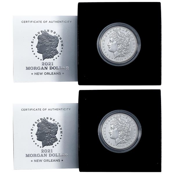 2021-O [2] Morgan Silver Dollar