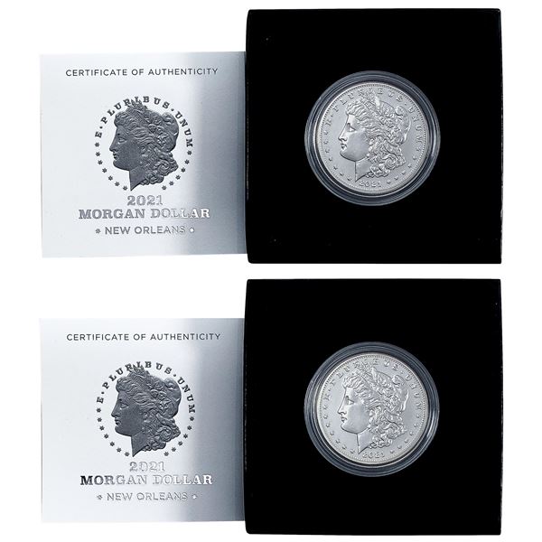 2021-O [2] Morgan Silver Dollar