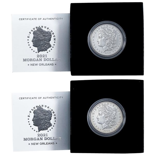 2021-O [2] Morgan Silver Dollar