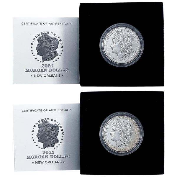 2021-O [2] Morgan Silver Dollar