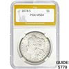 1878-S Morgan Silver Dollar PGA MS64