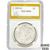1921-D Morgan Silver Dollar PGA MS64