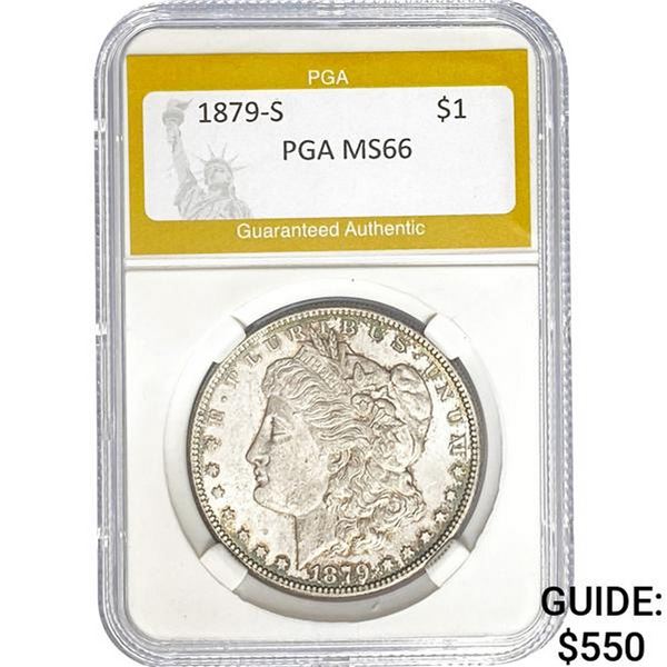 1879-S Morgan Dollar PGA MS66