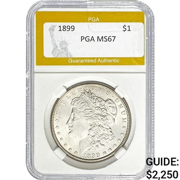 1899 Morgan Silver Dollar PGA MS67