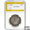 Image 1 : 1836 50C Capped Bust Half Dollar PGA MS6
