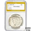 Image 1 : 1927-D Peace Dollar PGA MS62