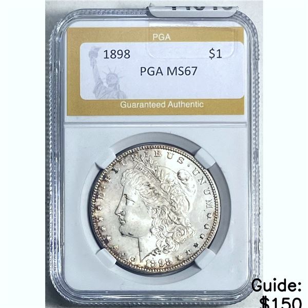 1898 Morgan Dollar PGA MS67
