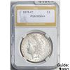 1878-CC Silver Morgan Dollar PGA MS64+