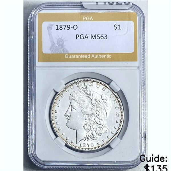 1879-O Morgan Dollar PGA MS63