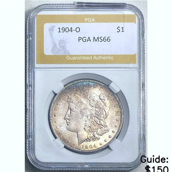 1904-O Morgan Dollar PGA MS66