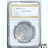 1880/79-O Morgan Dollar PGA MS65
