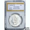 1878 7TF Rev 79 Morgan Dollar PGA MS64