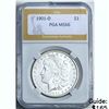 1901-O Morgan Dollar PGA MS66