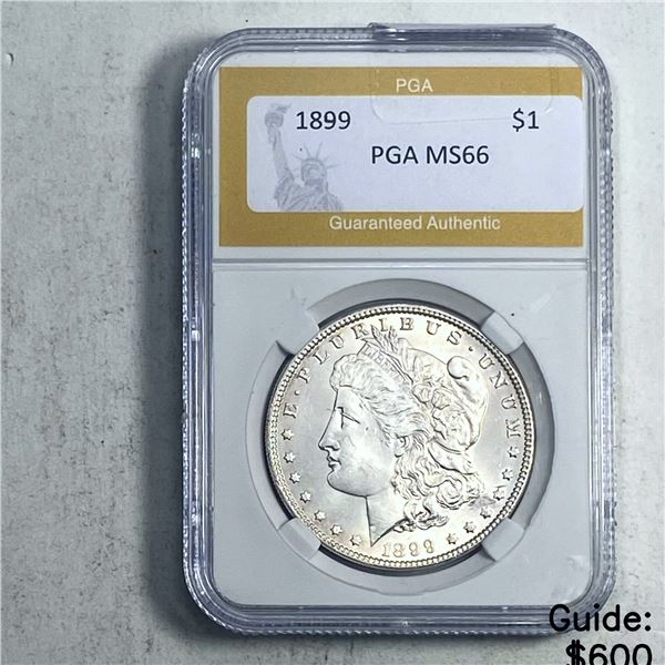 1899 Morgan Dollar PGA MS66