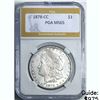 Image 1 : 1878-CC Morgan Dollar PGA MS65