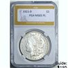 1921-D Morgan Dollar PGA MS65 PL