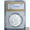 1897-O Morgan Dollar PGA MS62+