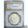 1897-O Morgan Dollar PGA MS62+