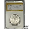1943 Walking Liberty Half Dollar PGA MS65