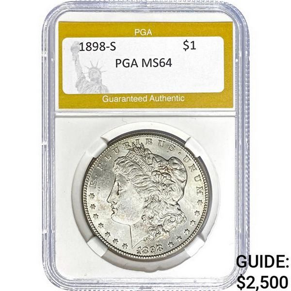 1898-S Morgan Dollar MS64