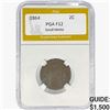 Image 1 : 1864 Two Cent Piece PGA F12 SMALL MOTTO