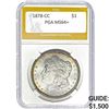 Image 1 : 1878-CC Morgan Dollar MS64+