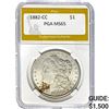 1882-CC Morgan Silver Dollar MS65