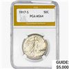 1917-S Walking Liberty Half Dollar PGA MS64