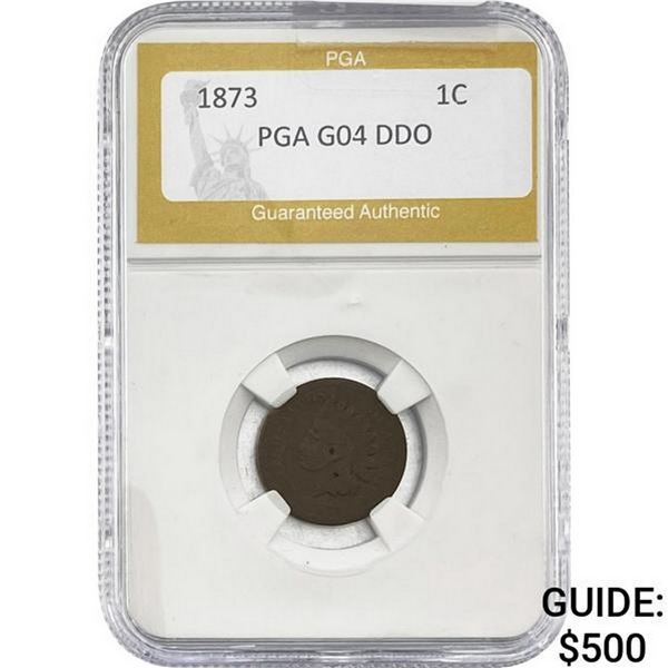 1873 Indian Head Cent PGA G04 DDO