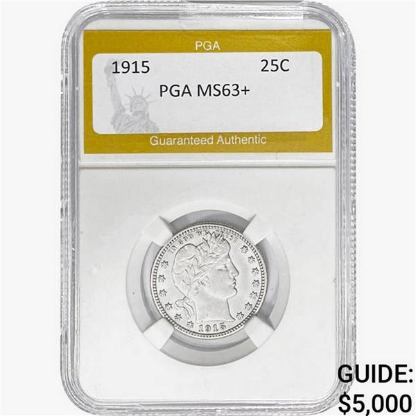 1915 Barber Quarter PGA MS63+