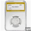 1915 Barber Quarter PGA MS63+