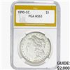 1890-CC Morgan Silver Dollar PGA MS63