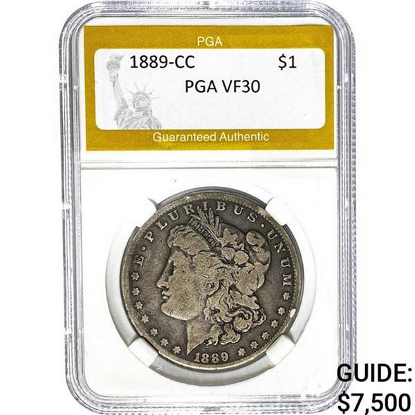 1889-CC Morgan Dollar PGA VF30