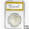 Image 1 : 1881-S Morgan Silver Dollar PGA MS65 DMPL