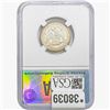 Image 2 : 1874 Seated Liberty Quarter PGA PR65+ CAMEO/PROOF