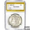 Image 1 : 1890-CC Morgan Dollar PGA MS65